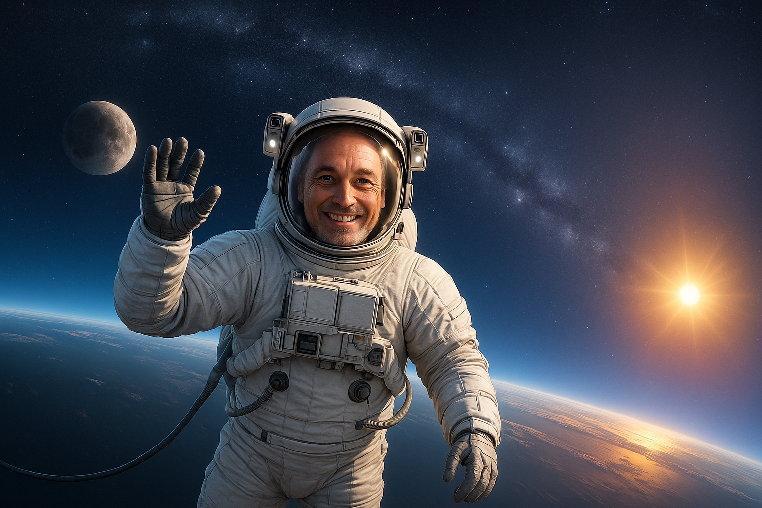 Dane of Earth in Space